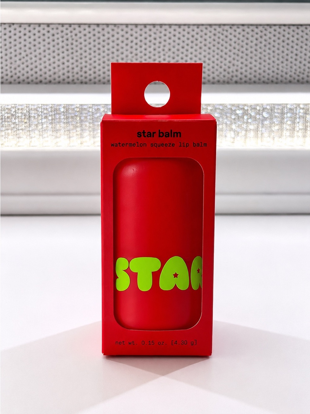 Star Balm Watermelon Squeeze Lip Balm - Red